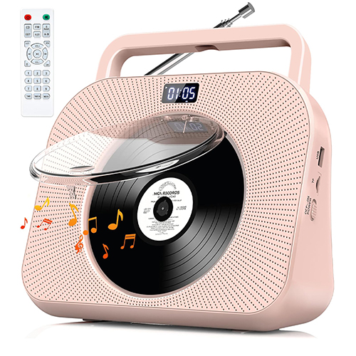 เครื่องเล่นซีดีพกพา Boombox ของ Kpop